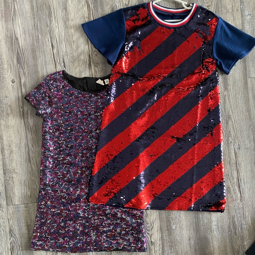 Tommy Hilfiger girl size 8 and gap size 6-7